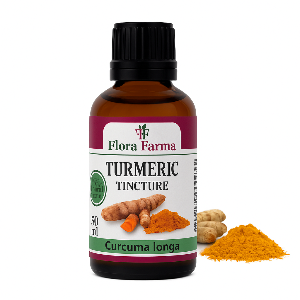 Cúrcuma – tintura de 50 ml - para el bienestar estomacal y digestivo