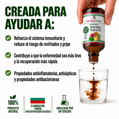Programa antiviral – tintura de 100 ml