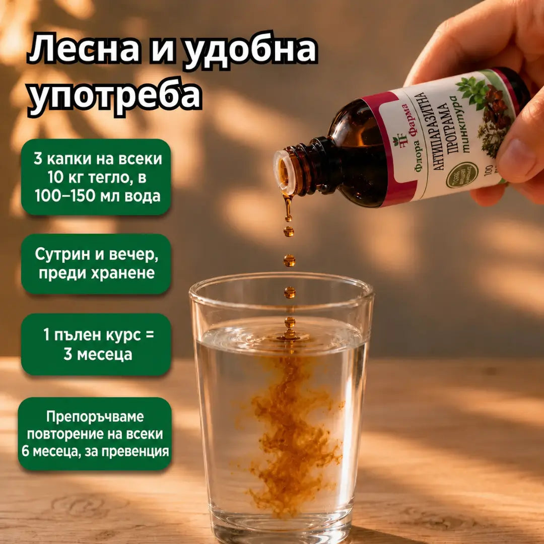 Programa antiparasitario – tintura de 100 ml