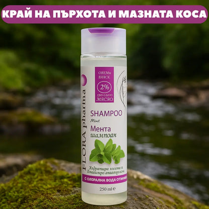 Champú natural – MENTA, 250 ml