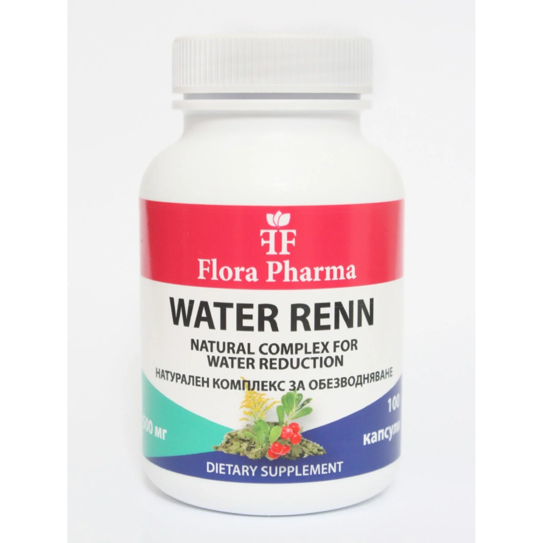 WATER RENN – complemento alimenticio, 100 cápsulas de 500 mg