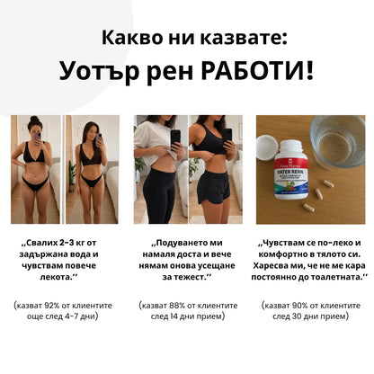 WATER RENN – complemento alimenticio, 100 cápsulas de 500 mg