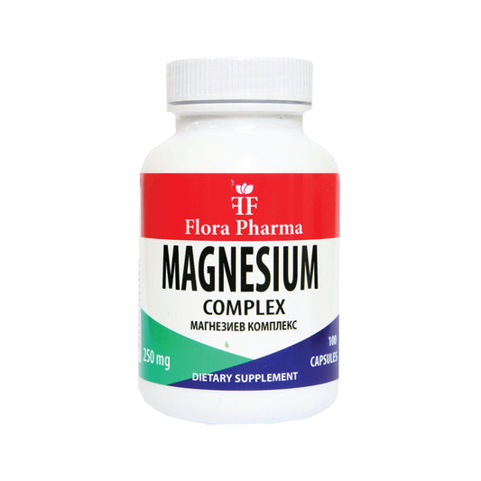 COMPLEJO DE MAGNESIO – 100 cápsulas de 250 mg