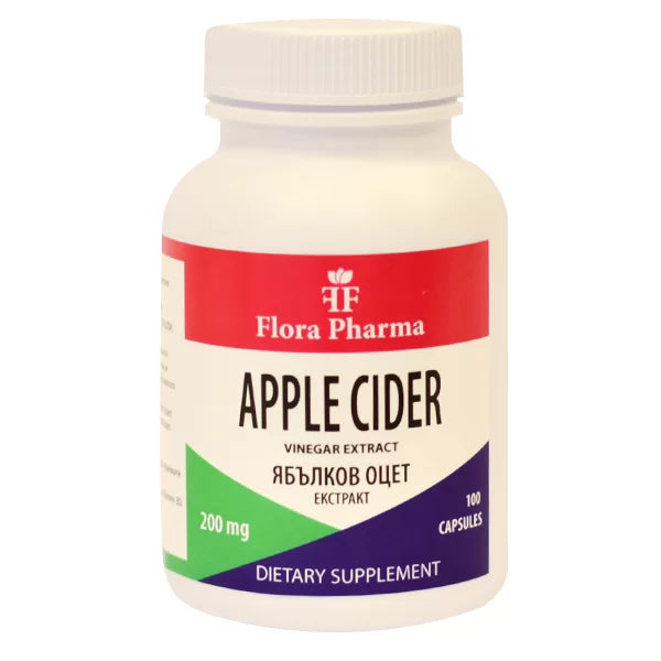 EXTRACTO DE VINAGRE DE MANZANA – 100 cápsulas de 200 mg