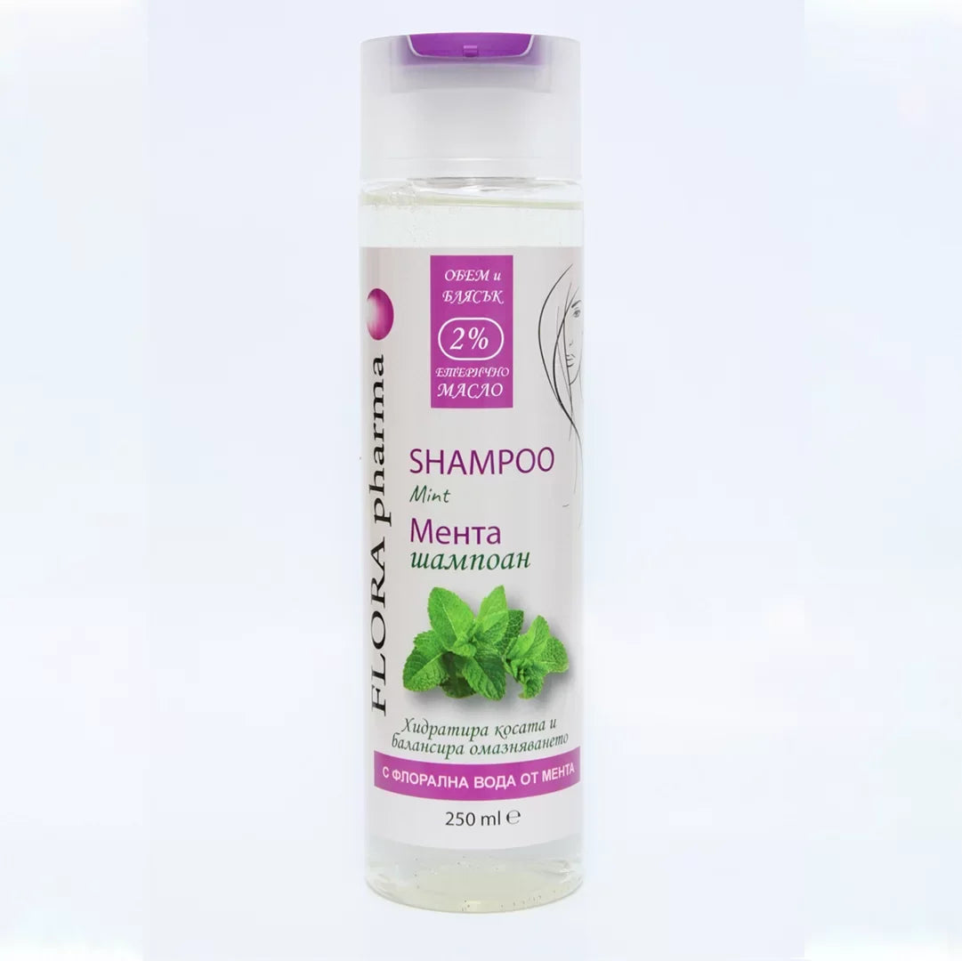 Champú natural – MENTA, 250 ml
