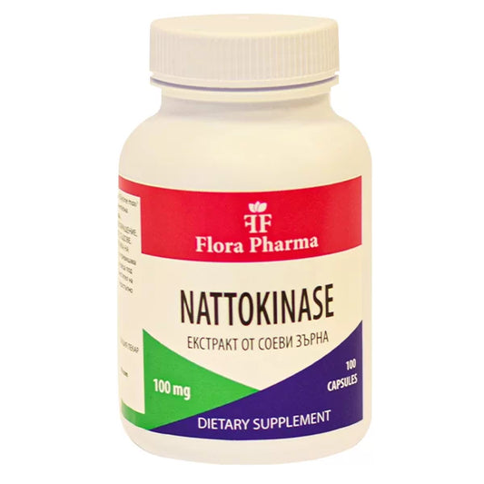 NATTOKINASA – complemento alimenticio, 100 cápsulas de 100 mg - apoyo natural para la circulación y el corazón