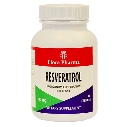RESVERATROL – complemento alimenticio, 60 cápsulas de 100 mg - potente antioxidante para el corazón y la protección celular